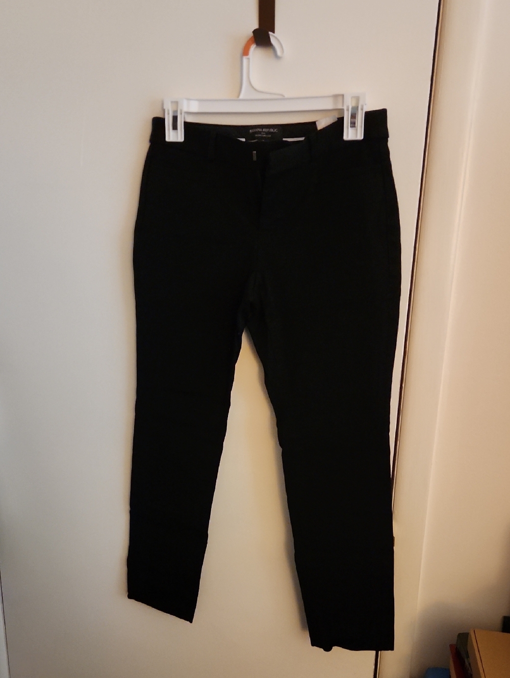Banana Republic Womens Black Dress Pants Size 2 Sloan Curvy Fit
